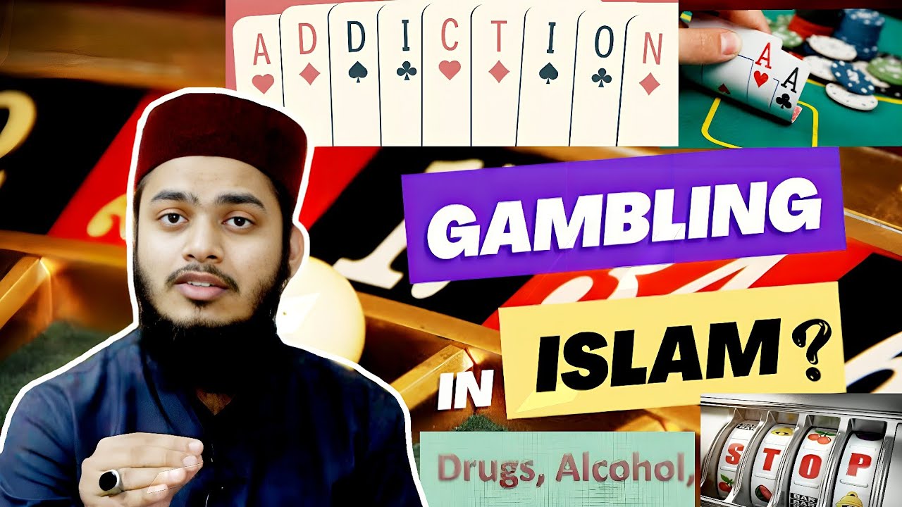 a man who explains "Is Gambling Halal?"