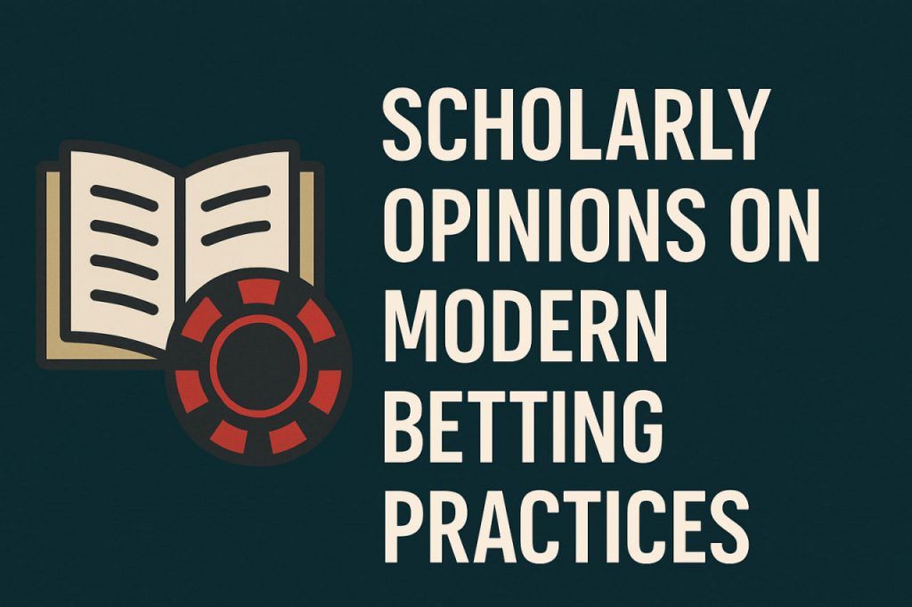 Scholarly Opinions on Modern Betting Practices